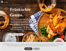 Tablet Screenshot of goeller-brauerei.de